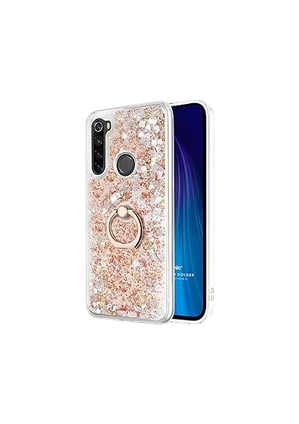 Microsonic Note 8 Için Kılıf Glitter Liquid Holder [redmi Note 8 ile Uyumlu Kılıf