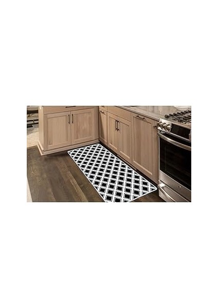 Colorix Carpet Kaymaz Taban Tezgah Önü Mutfak Paspası 50X150 cm No: 419