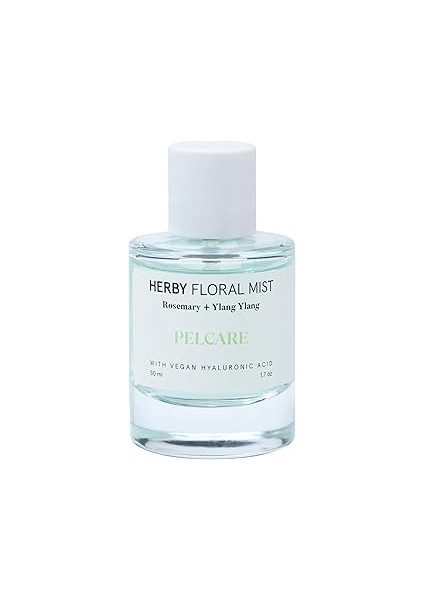 Pelcare Herby Flower Mist | Biberiye ve Ylang Ylang Hidrosolu | Cilt ve Saçlar Için Doğal Bakım (50