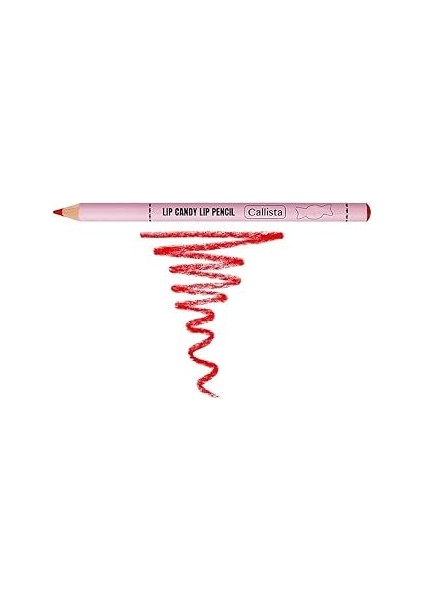 Callista Lip Candy Dudak Kalemi 09 Smashed Cranberry, Kırmızı