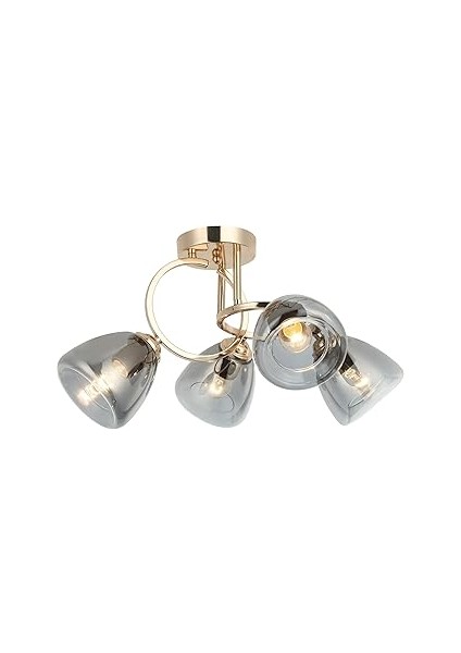 Lucea Mastar 4'lü Altin Plafonyer 4XE27