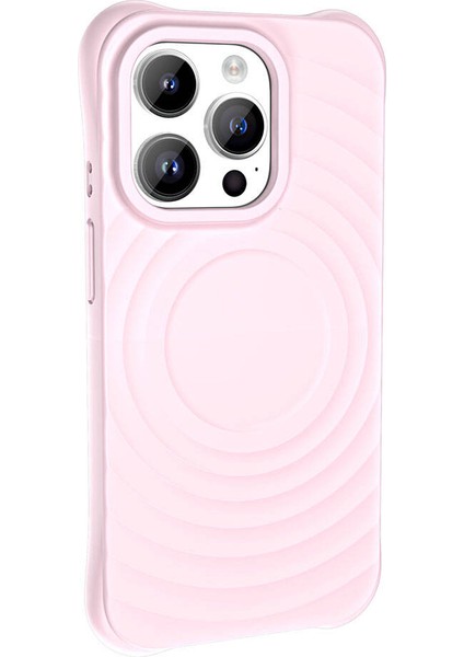 Apple iPhone 14 Pro M-Safe Şarj Özellikli Airbagli Mat Görünümlü Zore Hepi Kapak