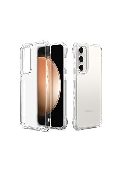 Spigen Ciel By Cyrill S23 Fe ile Uyumlu Kılıf Ultrasheer Matte Clear - ACS06387