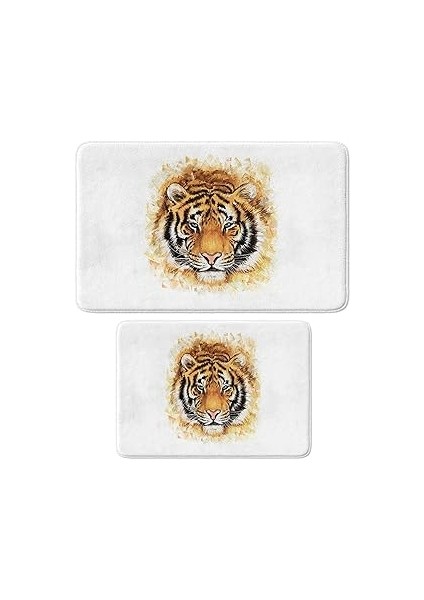 Monnhein Sevimli Tasarımlı Mikrofiber Banyo Paspası, Kaymaz Taban, Makinede Yıkanabilir (151_BPSM,