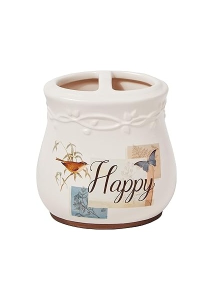 Skl By Saturday Knight Ltd. Yeni Umut Diş Fırçası Tutucu, Krem