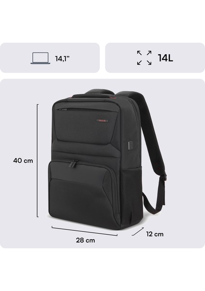 MCC-804 14.1" Business x Notebook Sırt Çantası Siyah fiyatları