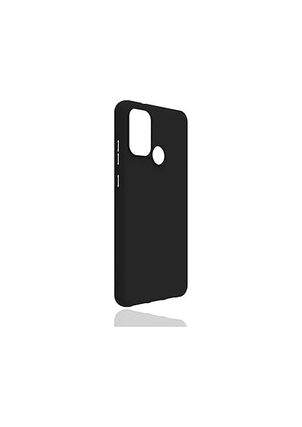 A06 ile Uyumlu Kılıf Kamera Korumalı Silikon Rubber Arka Kapak Siyah