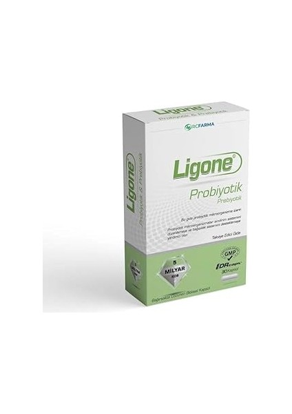 Ligone Probiyotik 30 Kapsül Aromasiz Renkli