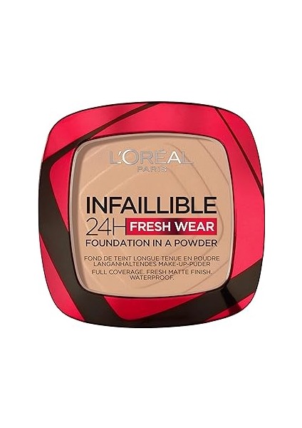 L'oréal Paris Infaillible 24H Fresh Wear Pudra Fondöten 120 Vanilla
