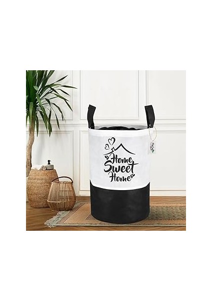 Palm Katlanabilir Çamaşır Sepeti - Katlanır Çamaşır Sepeti - Oyuncak Sepeti (Renkli)