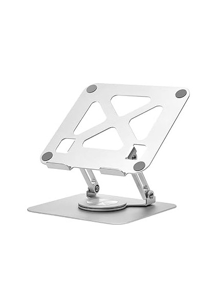 Coverzone Taşınabilir Katlanabilir Folding Alüminyum Notebook Stand Alüminyum Ayarlanabilir Açı ve