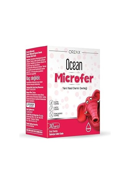Orzax Ocean-Microfer Damla 30 ml