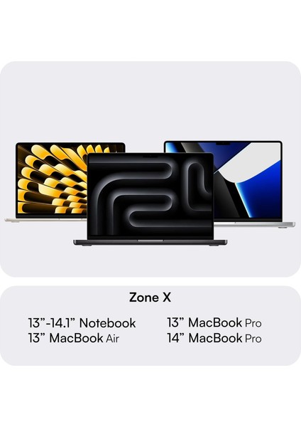 MCE-1403 14" Zone x Sert Yapılı Çanta