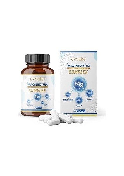 Magnezyum Içeren Kapsül Takviye Edici Gıda