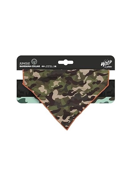 M-Pets Wild Jungle Bandana Collar (M)