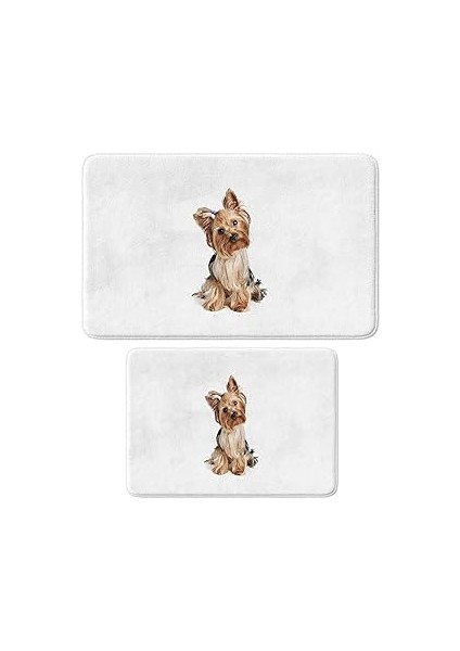 Monnhein Sevimli Tasarımlı Mikrofiber Banyo Paspası, Kaymaz Taban, Makinede Yıkanabilir (152_BPSM,