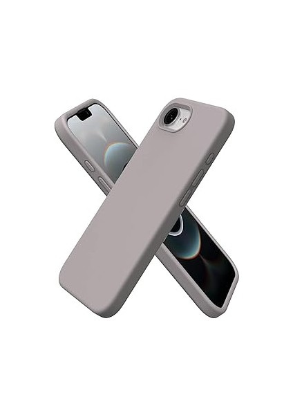 Uruchi 16E Silikon Kılıf - Mag-Safe Uyumlu, Yumuşak Dokulu, Darbe Emici, Mikro Fiber Kaplama