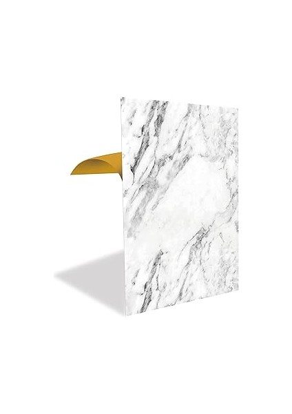 Tink Kendinden Yapışkanlı Beyaz Mermer Desenli Pvc Panel, Yapışkanlı Yer Zemin Kaplama, Duvar Kapla