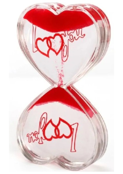 Kalp Şeklinde Kum Saati