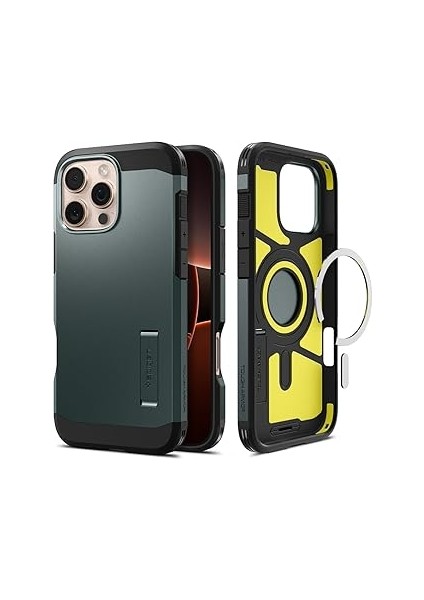 Spigen 16 ile Uyumlu Ekstra Dayanıklı Kılıf Tough Armor Ai Hava Kanalı Teknoloji