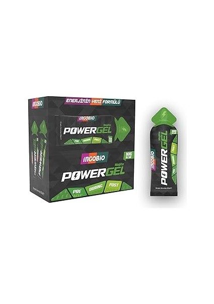Ingobio Powergel Mojito Elektrolit Içeren Sporcu Enerji Jeli - 15 Adet