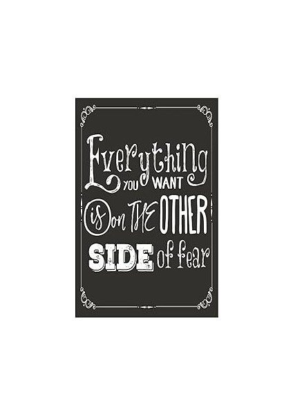 Dekolia Kuşe Kağıt Duvar Posteri Everything You Want DRTR0034