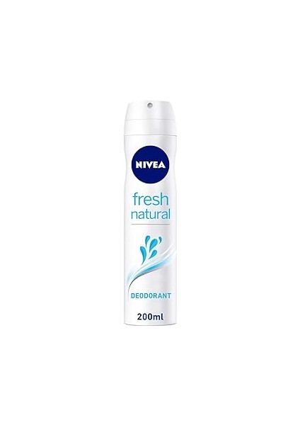 Kadın Fresh Sprey Deodorant 200ML, Antiperspirant, Avantajlı Boy