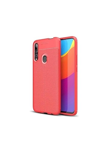 Microsonic P Z Için Kılıf Deri Dokulu Silikon Kırmızı [p Z ile Uyumlu Kılıf - Kı
