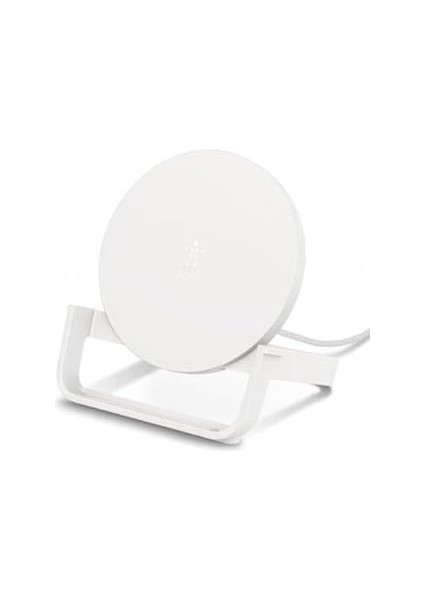 Belkin Boostcharge Kablosuz Şarj Standı 10 W (Iphone, Samsung, Google ve Daha Fazlası Için Qi Serti