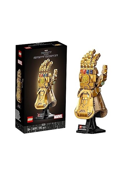 Sonsuzluk Eldiveni 76191 – Thanos’un Sağ El Eldiveni Modeliyle Yetişkin Hayranla