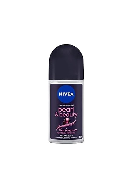 Kadın Roll On Deodorant Pearl&beauty Fine Fragrance,48 Saat Anti-Perspirant Koruma 50M
