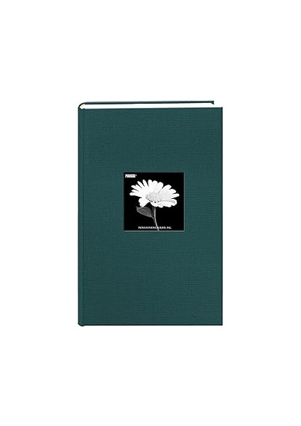 Kumaş Çerçeveli Fotoğraf Albümü, 10,2 x 15,2 cm Fotoğraflar Için, Majestic Teal