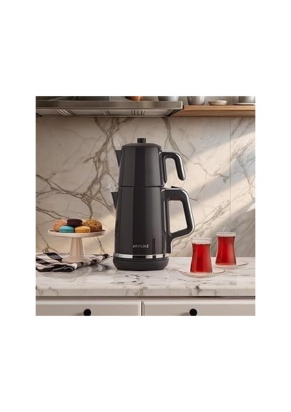 Aryıldız Tea Çay Makinesi Antrasit