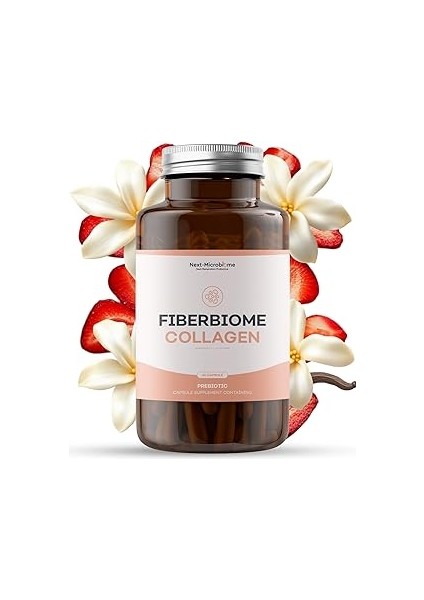 Next-Microbiome Fiberbiome-Collagen Prebiyotik Içeren Takviye Edici Gıda 60 Kapsül
