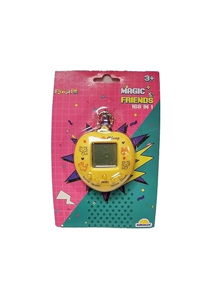 Calimera Toys Nostaljik Oyuncak Sanal Bebek (Sarı)