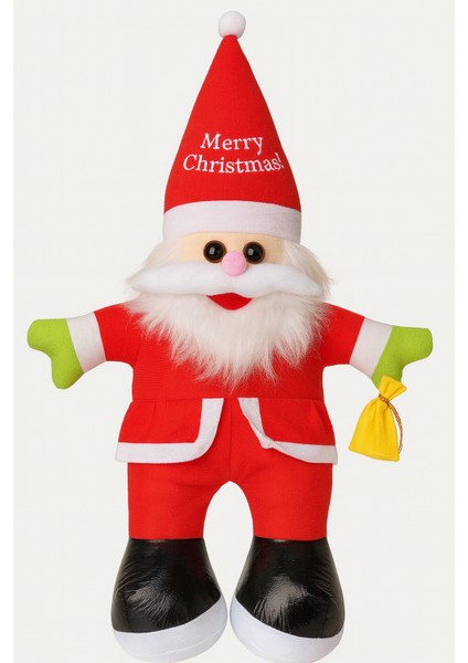 1 Adet Noel Baba 50 cm Yılbaşı Ağacı Süsü Set Ağacı Süslemeleri Topları Parti Asılı Yılbaşı Süsleri