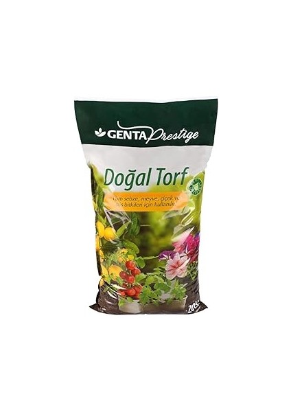 Genta Prestige Doğal Toprak Torf 20 Lt