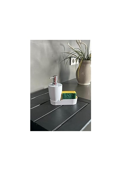 Nova Pure Hazneli̇ Sivi Sabunluk-Beyaz