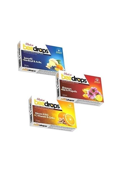 Balen Beedrops 4'lü Pastil Set 24 Drops x 4 Kutu