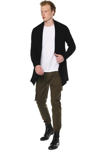 Erkek Oversize Uzun Triko Hırka – Çıtçıtlı, Cepli, Yumuşak Dokulu Rahat Fit 6380 indirimleri