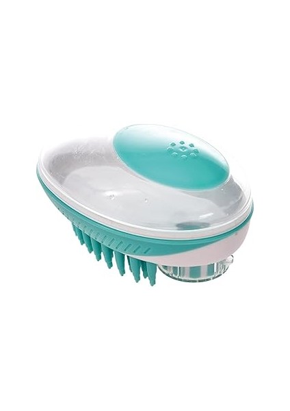 M-Pets Rubeaz Şampuan Hazneli̇ Yikama ve Masaj Firçasi Green