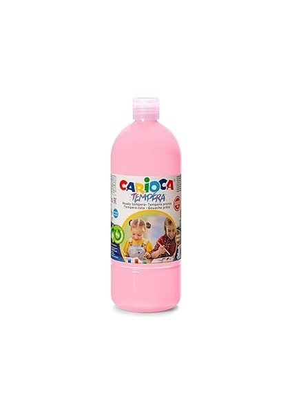 Cari̇oca Tempera Suluboya Süper Yikanabi̇li̇r Pembe 1000 Ml.