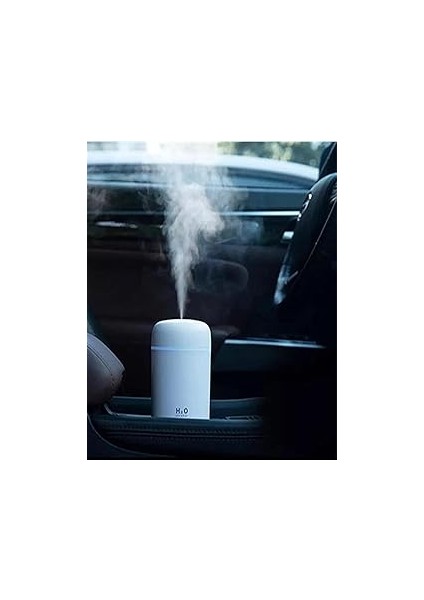 Mobee 300 ml Ortam Nemlendirici Işıklı Hava Nemlendirici Buharlı Nemlendirici