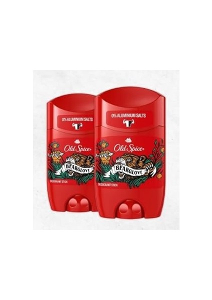 Bearglove Erkek Stick Deodorant 50 ml x 2 Adet