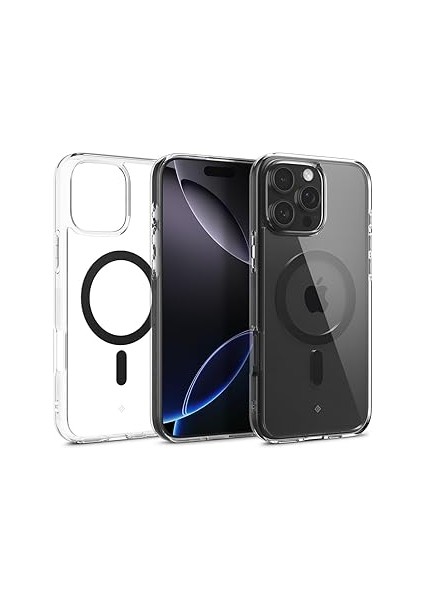 Spigen Caseology 16 ile Uyumlu Ince Kılıf Capella Mag Sararma Karşıtı Hava Kanal