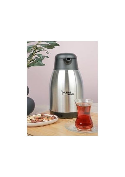 Star Termos Horeca Serisi 2 Litre Çelik Termos