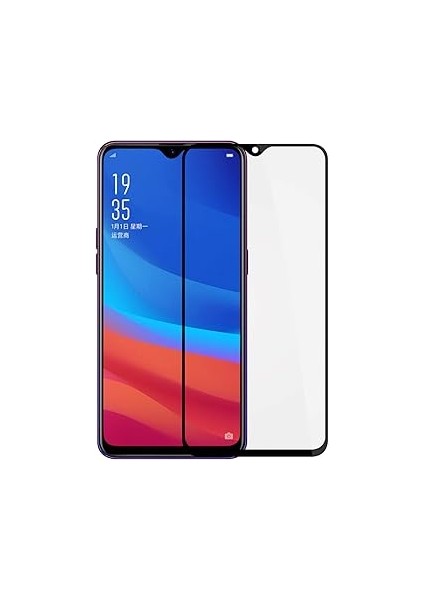 Microsonic F9 / F9 Tam Kaplayan Temperli Cam Ekran Koruyucu Siyah