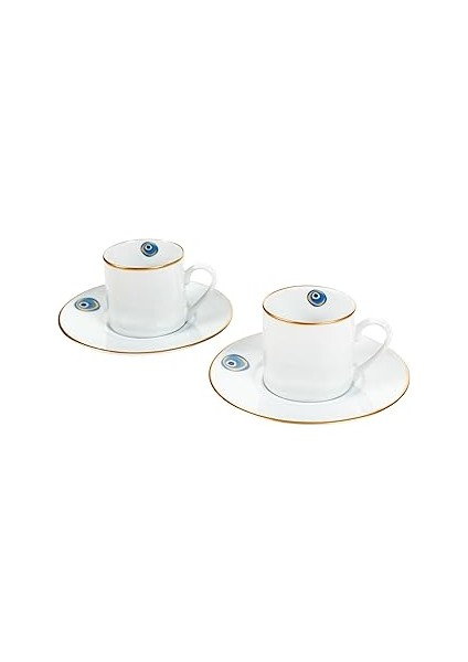 Nazar Kahve Fincan Seti 2'li 90 ml