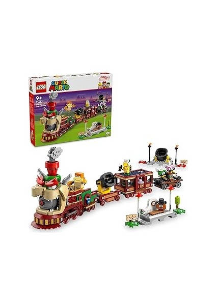 Super Mario Bowser Ekspres Treni 71437-9 Yaş ve Üzeri Çocuklar Için Karakteri Içeren