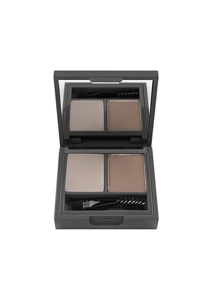 Alix Avien Şekillendirici, Belirginleştirici Koyu Kahve Kaş Sabitleme Farı-Perfect Fix Brow Palette